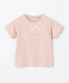 ANY KIDS オーガビッツアニマルサガラ刺繍Ｔシャツ