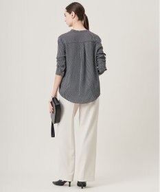 ICB L 【洗える】ミリオーネダンボールニット ワイドストレートパンツ