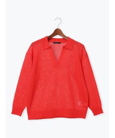 Te chichi メッシュスキッパーポロニット