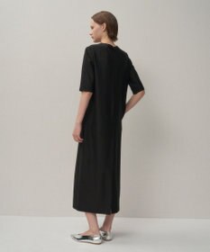ATON WOOL CUPRA | ハーフスリーブドレス