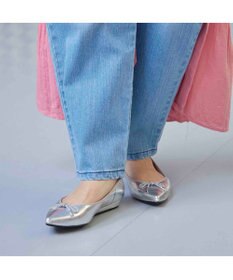 MODE ET JACOMO <MODE ET JACOMO>【レイン対応】リボンバレエシューズ