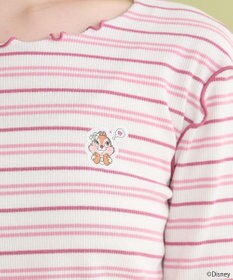 earth music&ecology チップ＆デール／ボーダーメロープルオーバー