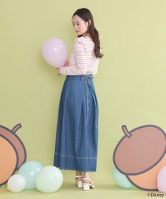 earth music&ecology チップ＆デール／ボーダーメロープルオーバー