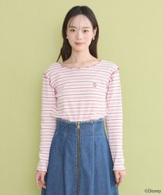 earth music&ecology チップ＆デール／ボーダーメロープルオーバー