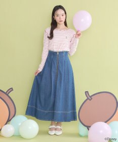 earth music&ecology チップ＆デール／ボーダーメロープルオーバー