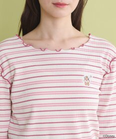 earth music&ecology チップ＆デール／ボーダーメロープルオーバー