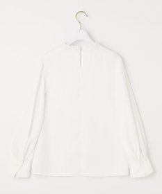 ANY SIS 【美人百花10月号掲載】ハイネックシャーリング ブラウス