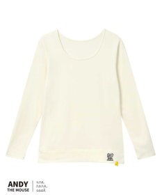 une nana cool MADE WITH ねずみのANDY 綿混裏起毛シャツ