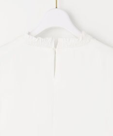 ANY SIS 【美人百花10月号掲載】ハイネックシャーリング ブラウス