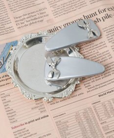 WEGO 【2点セット】L2Pモチーフパテッドバレッタ