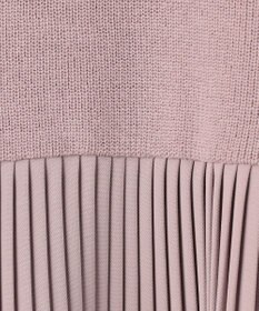 ANY SIS 【洗える】プリーツコンビ ニット