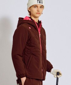 PW CIRCULUS 【撥水加工 / ストレッチ】【MEN】キルティング中綿ブルゾン ゴルフ