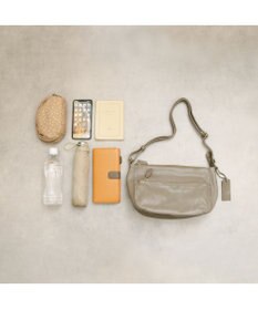 UNBILLION アトランタ ATLANTA / 牛革ファスナーショルダー