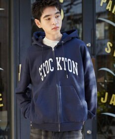 ユニセックス着用ITEM】ワッペンロゴZIPパーカー / WEGO