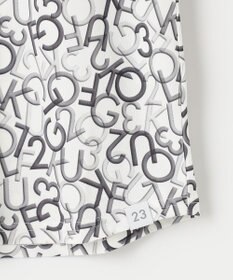 23区GOLF 【WOMEN】【吸水速乾・UVケア】ＭＯＶＥロゴ カノコ 半袖シャツ