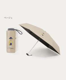 MOONBAT 【遮光率100％/UV100％/遮熱】POLO RALPH LAUREN(ポロ ラルフローレン)BEAR ポロベア ポーチ入り 無地 5段折りたたみ傘 晴雨兼用日傘