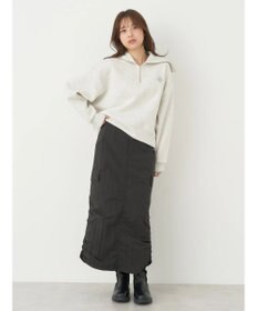 earth music&ecology ハーフＺＩＰ裏起毛プルオーバー