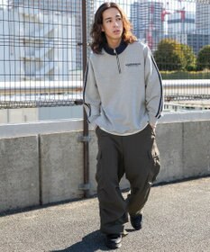 WEGO ヘビーウエイトラインスリーブプルオーバー