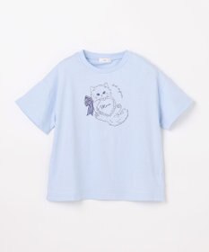 ANY KIDS 【綿100%/接触冷感】ひんやり オーバーサイズ アニマルTシャツ