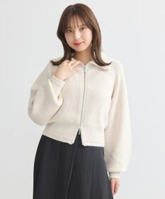 earth music&ecology ＢＩＧカラージップカーディガン