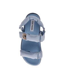STEVE MADDEN MONAT ナイロンパデッドストラップフラットサンダル