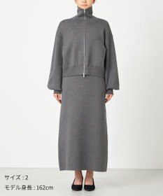 NAVE 【ReNAVE・洗える】スムースニット トラックジャケット