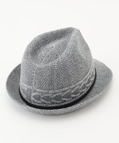 JOSEPH ABBOUD 【洗える・サイズ調整可】ウォッシャブルヘリンボーン ハット