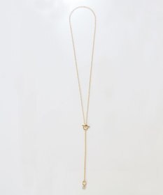 Phoebe 【金属アレルギー対応】ミニマルチェーンロングコインネックレス　ゴールド　ニッケルフリー