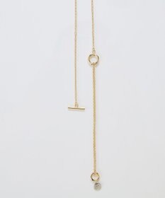 Phoebe 【金属アレルギー対応】ミニマルチェーンロングコインネックレス　ゴールド　ニッケルフリー