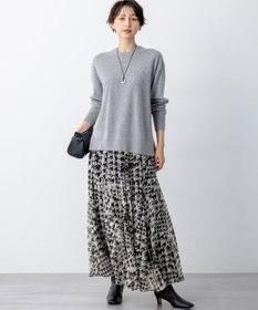 23区 S 【見上愛さん着用/Oggi・STORY掲載】ピュアカシミヤ クルーネック ニット