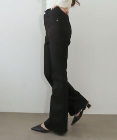 WEGO 【美脚パンツ】ストレッチフレアデニムパンツ
