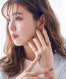 Tiaclasse 【4点セット】クロスデザインリング　アソートセット