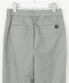 23区GOLF 【WOMEN】【撥水】ギンガムサッカー テーパードパンツ