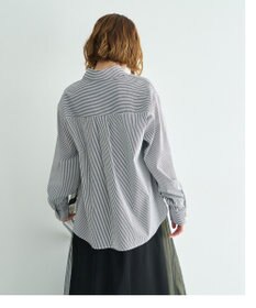 YECCA VECCA スカーフデザインアシメシャツ