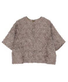 AMERICAN HOLIC フリンジジャガードブラウス