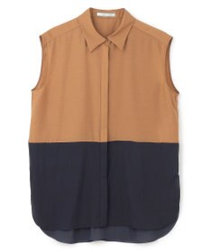 BEIGE， 【洗える】SERBES / ノースリーブブラウス