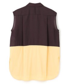 BEIGE， 【洗える】SERBES / ノースリーブブラウス