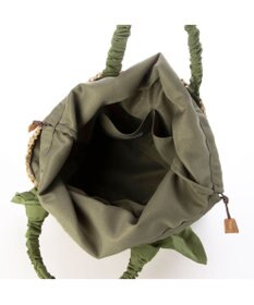 UNBILLION カシュカシュ cachecache / 下がりリボン切替編みトート