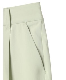 earth music&ecology タックストレートパンツ