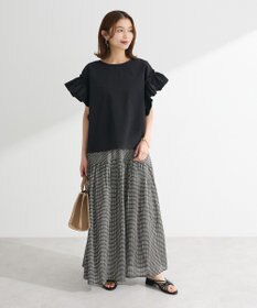 Green Parks ・ＥＬＥＮＣＡＲＥ　ＤＵＥ　バックリボンブラウス