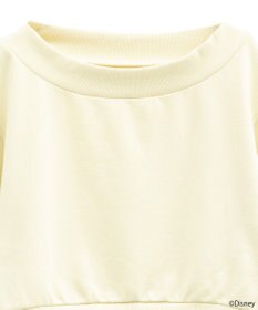 earth music&ecology 【予約】Disney/キラキラモチーフ刺繍オフショルスウェット