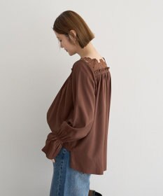 YECCA VECCA フラワーレースブラウス