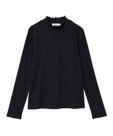 earth music&ecology ラメテレコハイネックプルオーバー