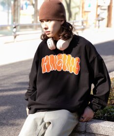 WEGO 【SETITEM】アクセ付きグラフィックロンT