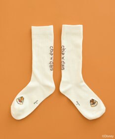 earth music&ecology 【予約】Disney/アソート刺繍入り靴下