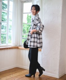 WEGO 【WEB限定/25年秋冬新作/ウエストゴム】裏ベロアワイドイージーパンツ