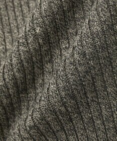 CRAFT STANDARD BOUTIQUE ミックスカラーポロ襟ニットカーディガン