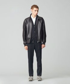 J.PRESS MEN ナッパレザー ゴルフジャケット