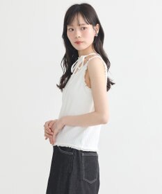 earth music&ecology マルチｗａｙネックホルターレースタンク