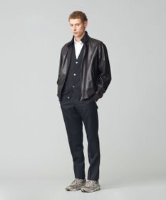 J.PRESS MEN ナッパレザー ゴルフジャケット